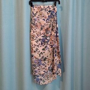 NWOT SP Dress Forum floral wrap skirt